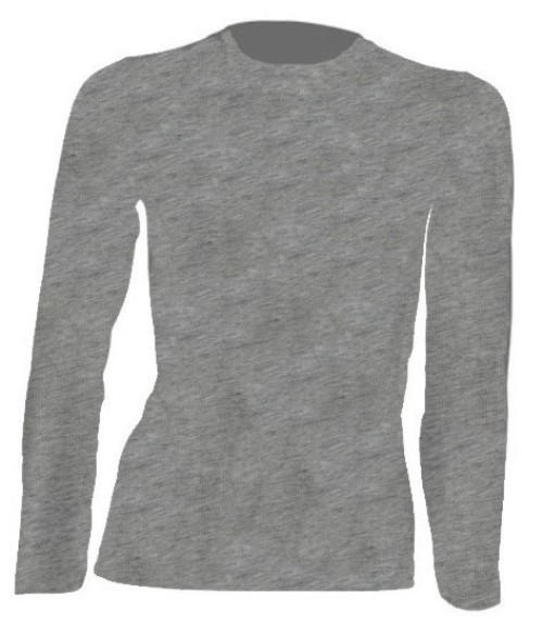 T-SHIRT DAMSKI Z DŁUGIM RĘKAWEM JHK TSRL150 LS