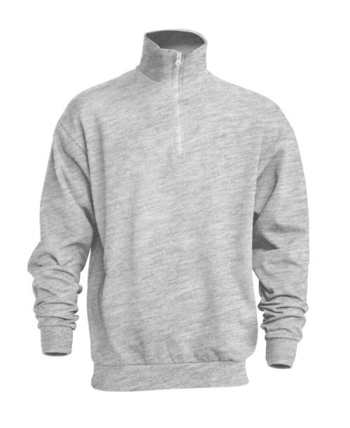 BLUZA MĘSKA Z KRÓTKIM ZAMKIEM JHK SWRA ZIP HALF