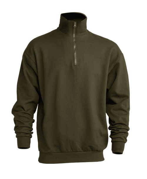 BLUZA MĘSKA Z KRÓTKIM ZAMKIEM JHK SWRA ZIP HALF