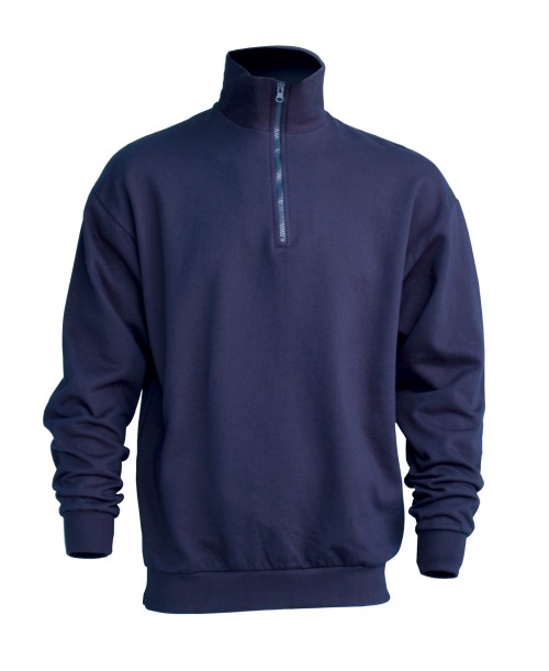 BLUZA MĘSKA Z KRÓTKIM ZAMKIEM JHK SWRA ZIP HALF