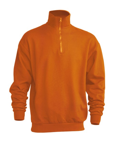 BLUZA MĘSKA Z KRÓTKIM ZAMKIEM JHK SWRA ZIP HALF