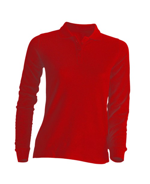 POLO DAMSKIE Z DŁUGIM RĘKAWEM POPL 200